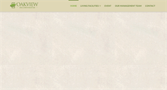 Desktop Screenshot of oakviewinc.net